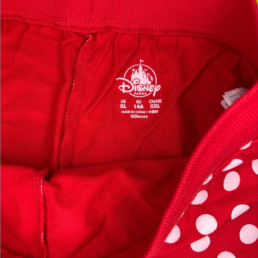Disney Parks Minnie Mouse Polka Dot Shorts Youth Size XL New with Tags‎ - Picture 4 of 4